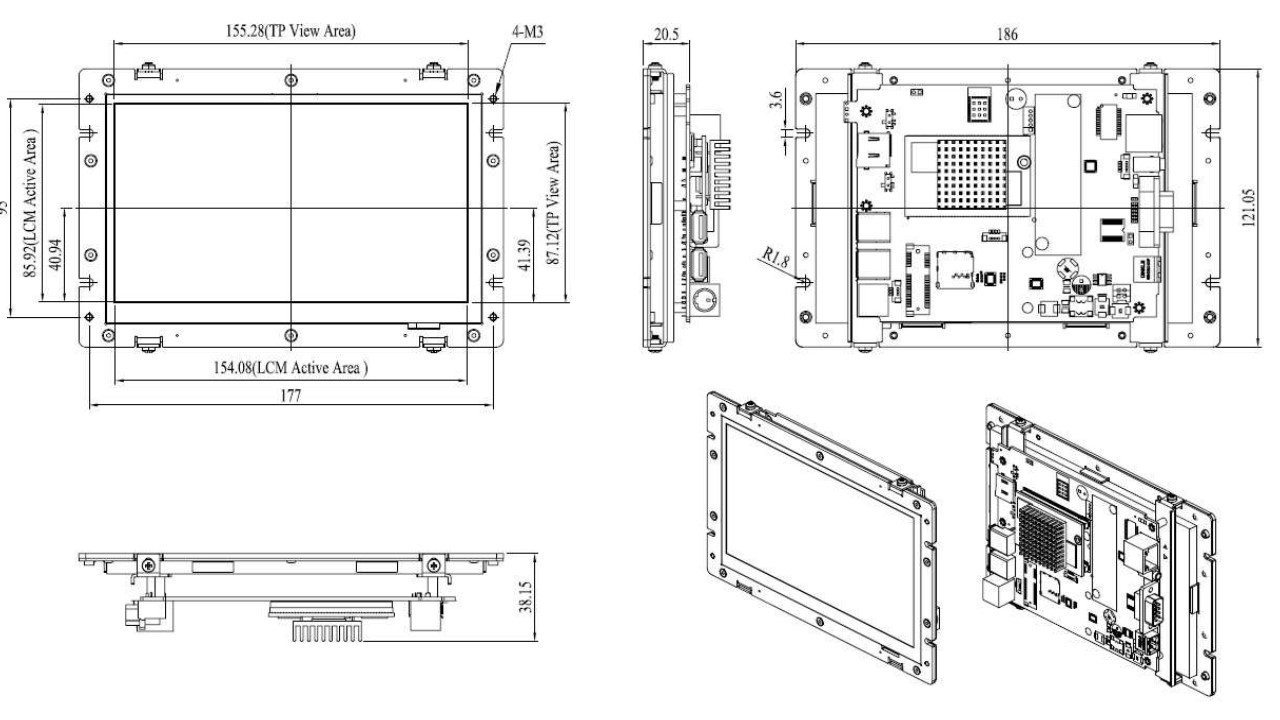 vox070tsn8m-dimensions